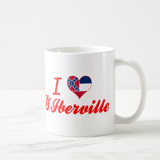 Caneca De Café Eu amo D'Iberville, Mississippi