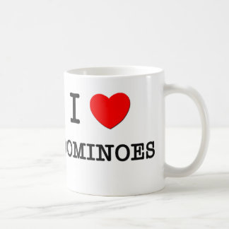 CANECA DE CAFÉ EU AMO DOMINÓS
