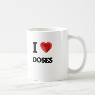Caneca De Café Eu amo doses