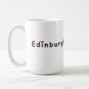 Caneca De Café Eu amo Edimburgo