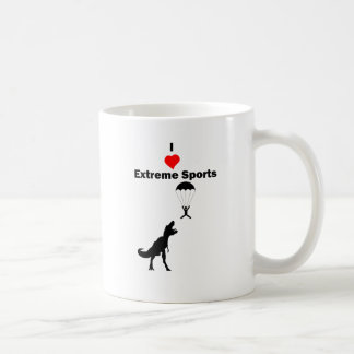 Caneca De Café Eu amo esportes extremos