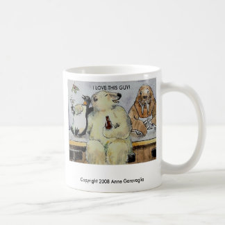 Caneca De Café Eu amo esta cara, Copyright Anne 2008 Garavaglia…