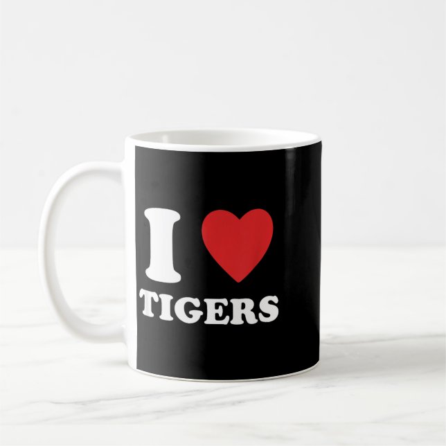 Caneca De Café Eu Amo Eu Coração (Esquerda)