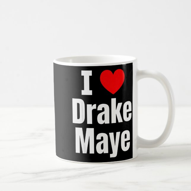 Caneca De Café Eu Amo Fã de Futebol Maye (Direita)