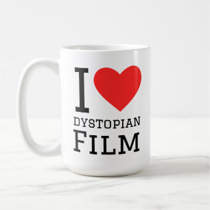 Caneca De Café Eu amo filme distópico