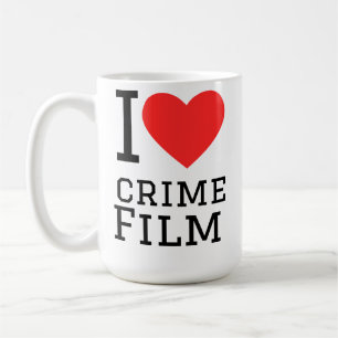 Caneca De Café Eu amo filme policial