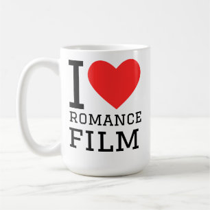 Caneca De Café Eu amo filme romântico