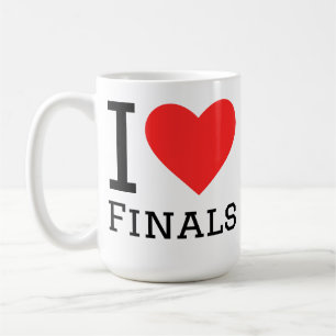 Caneca De Café Eu amo finais