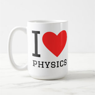 Caneca De Café Eu amo física