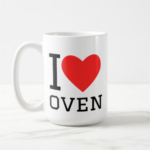 Caneca De Café Eu amo forno