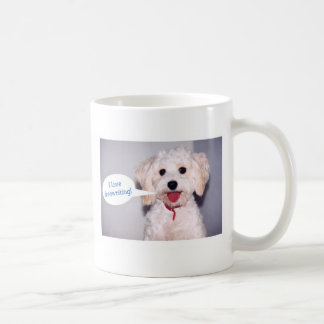 Caneca De Café Eu amo freewriting - personalizado