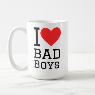 Caneca De Café Eu amo garotos ruins