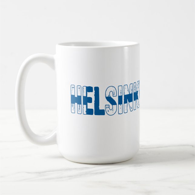 Caneca De Café Eu amo Helsinki (Esquerda)