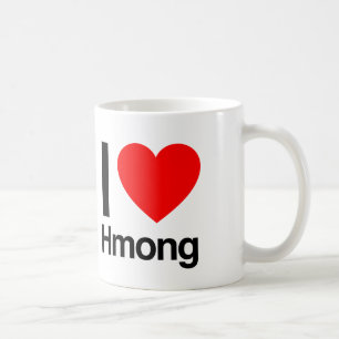 Caneca De Café eu amo hmong
