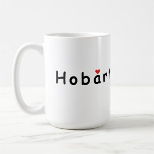 Caneca De Café Eu amo Hobart