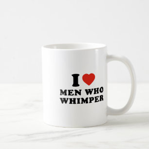 Caneca De Café Eu Amo Homens Que Choramingam Natal Engraçado Xmas