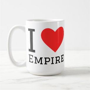 Caneca De Café Eu amo império