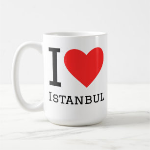 Caneca De Café Eu amo Istambul