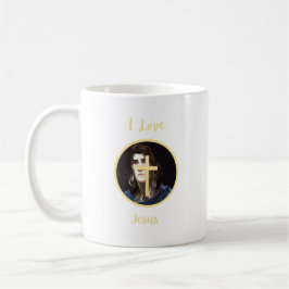 Caneca De Café Eu amo Jesus