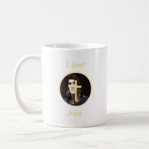 Caneca De Café Eu amo Jesus