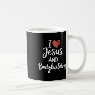 Caneca De Café Eu Amo Jesus E Cristo Religioso Cristão