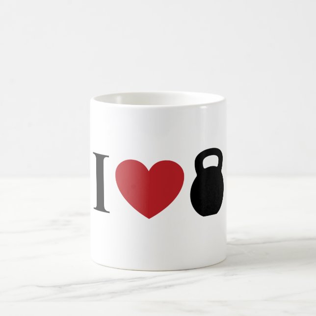 CANECA DE CAFÉ EU AMO KETTLEBELL (Centro)