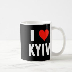 Caneca De Café Eu Amo Kiev Ucrânia - Amor - Viagem Férias