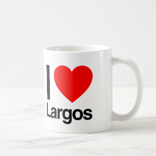 Caneca De Café eu amo largos