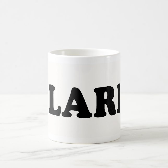 CANECA DE CAFÉ EU AMO LARRY (Centro)
