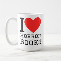 Eu amo livros de terror