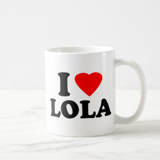 Caneca De Café Eu amo Lola