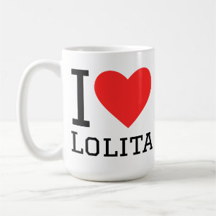 Caneca De Café Eu amo Lolita