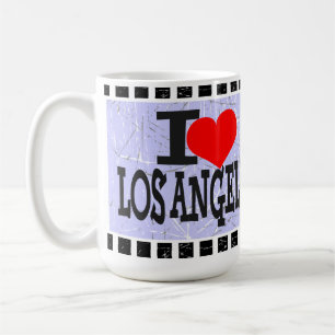 Caneca De Café Eu amo Los angeles - Mugs