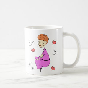 Caneca De Café Eu amo Lucy