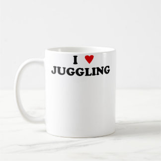 Caneca De Café Eu Amo Malabarista - Eu Amo Malabarismo