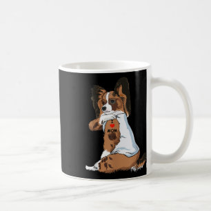 Caneca De Café Eu Amo Mamãe Tatto Papillon Mamãe Cachorro Sobrand