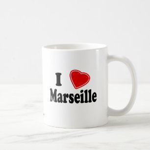 Caneca De Café Eu amo Marselha