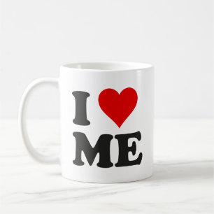 Caneca De Café Eu Amo-Me Café Mug