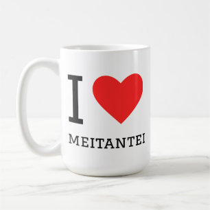 Caneca De Café Eu amo meitantei