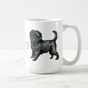 Caneca De Café Eu amo meu Affenpinscher