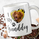 Caneca De Café Eu Amo Meu Avô Personalizado Foto De Pet Do Avô<br><div class="desc">Eu Amo O Meu Avô! ... Surpreenda seu Avô de Cachorro favorito neste Dia de os pais, Natal ou seu aniversário com esta super fofinha caneca de café personalizada. Dê o presente perfeito aos seus pais e aos avós de seus cachorros com esta caneca engraçada de amante de cachorro! "I...</div>