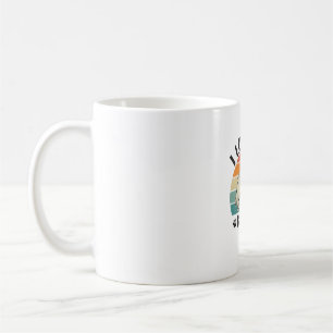 Caneca De Café Eu Amo Meu Cachorro Blake Design de Gravura Retro_