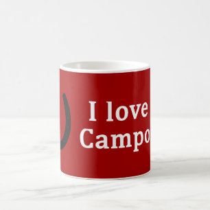 Caneca De Café Eu Amo Meu Cavalo De Campolina