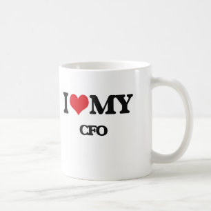 Caneca De Café Eu amo meu Cfo