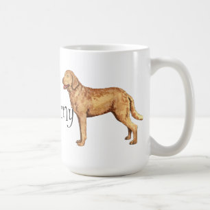 Caneca De Café Eu amo meu Chesapeake Bay Retriever