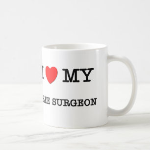 Caneca De Café Eu amo meu CIRURGIÃO de ÁRVORE