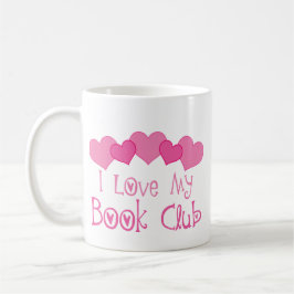 Caneca De Café Eu amo meu clube de leitura