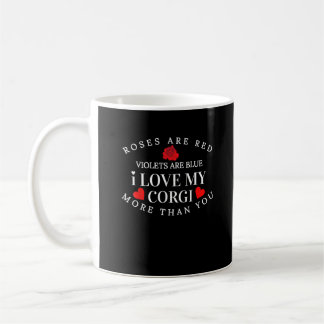 Caneca De Café Eu Amo Meu Corgi Mais Do Que Você Amante De Cachor