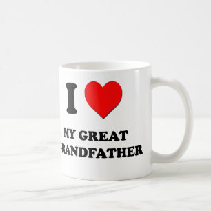 Caneca De Café Eu amo meu excelente - avô