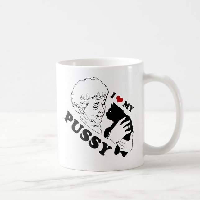 CANECA DE CAFÉ EU AMO MEU GATINHO (Direita)